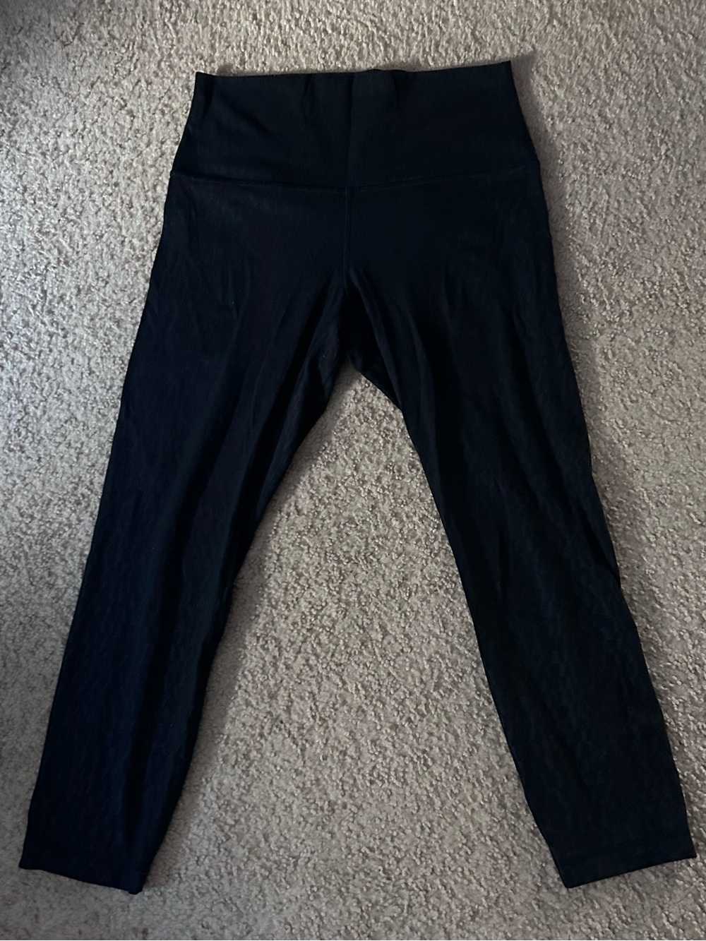 Lululemon Align High-Waist Embossed Black Leggings